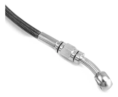 21st Non-abs Black Front Brake Line Kit Harley-davidson Dyna