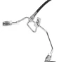 21st Non-abs Black Front Brake Line Kit Harley-davidson Dyna - Thumbnail 4