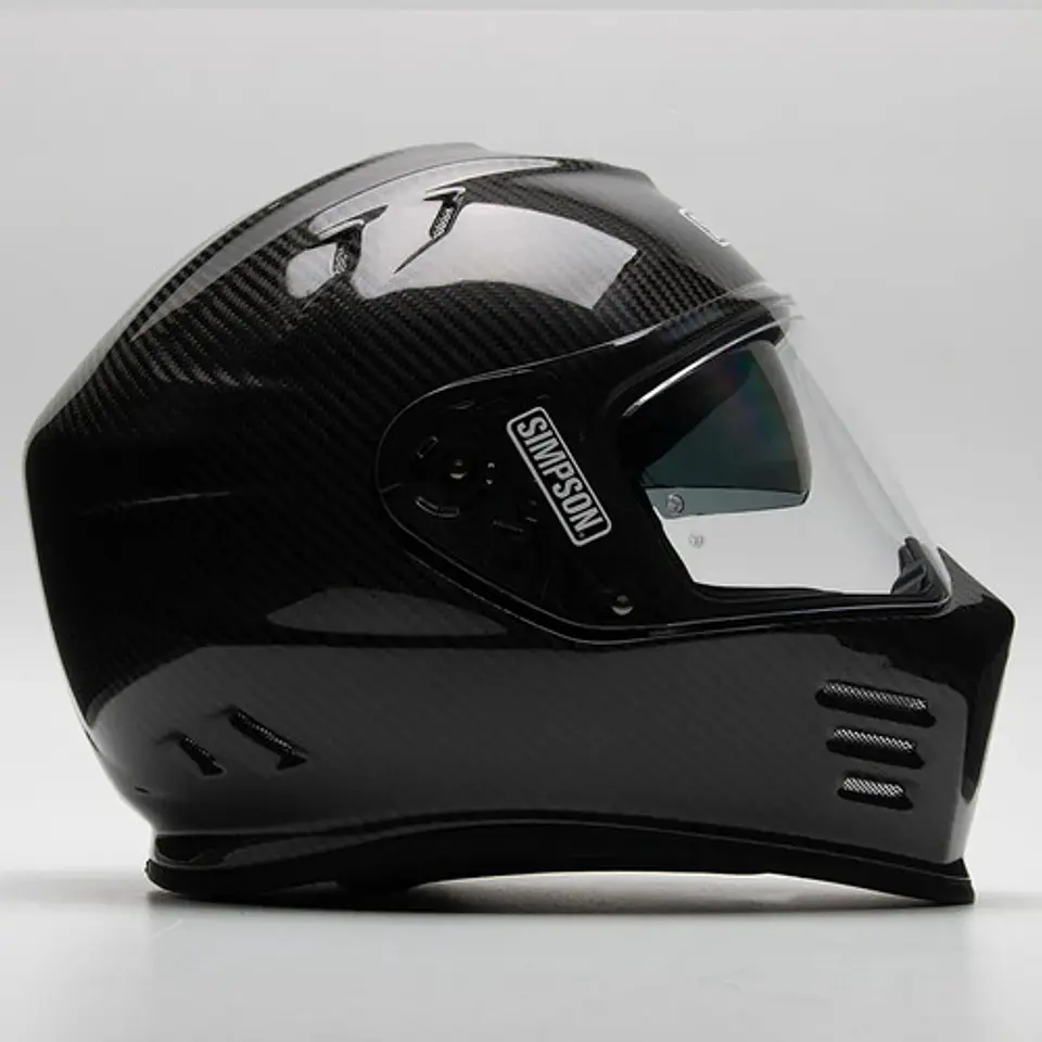 Simpson Ghost Bandit Carbon Fiber Helmet 2