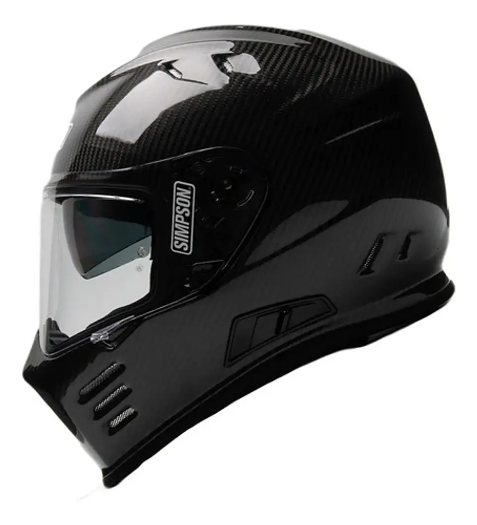 Simpson Ghost Bandit Carbon Fiber Helmet 3