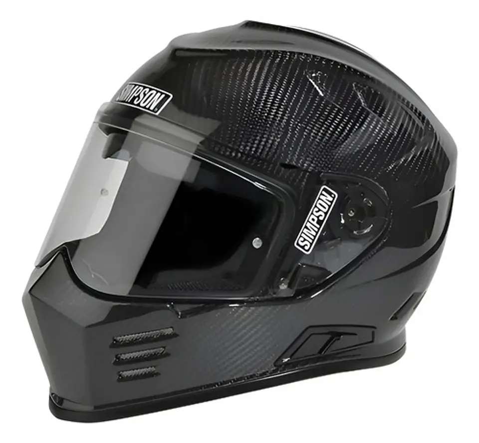 Simpson Ghost Bandit Carbon Fiber Helmet 5