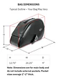 Saddlemen Cruis'n Deluxe Slant Saddlebag Set + Support - Thumbnail 5