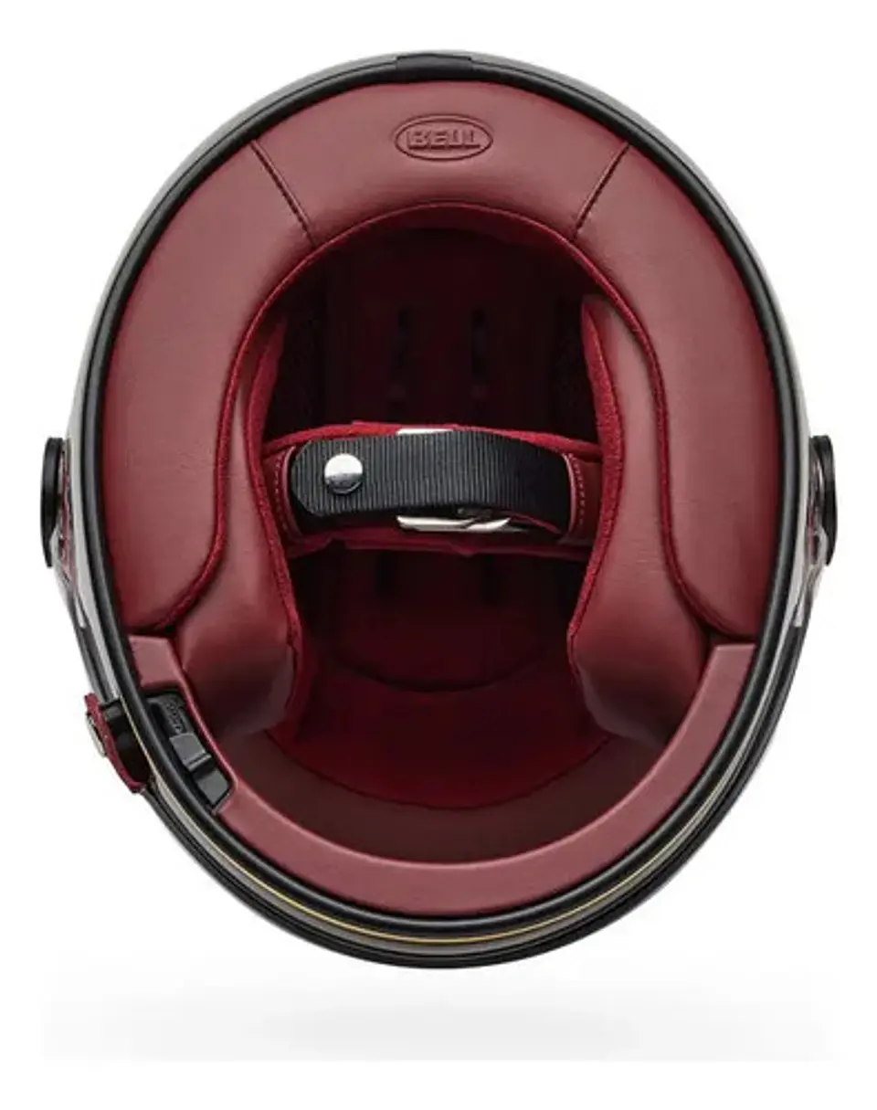 Bell Bullitt Gt Carbon Helmet Tt Gloss Red Gold 6