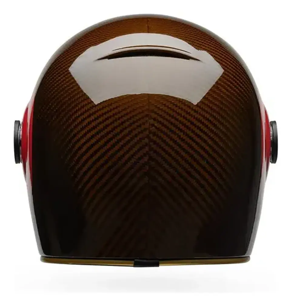 Bell Bullitt Gt Carbon Helmet Tt Gloss Red Gold 7