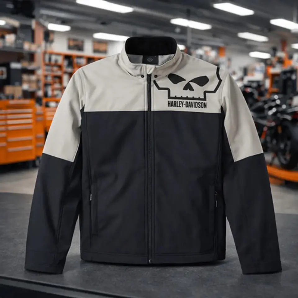 Harley-davidson Willie G Skull Softshell Jacket 4