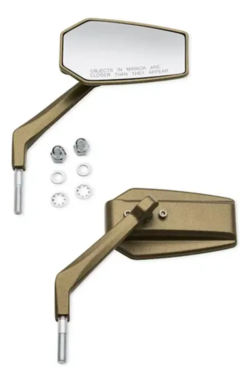 Harley-davidson Dominion Bronze Kit Mirrors + Grips 2