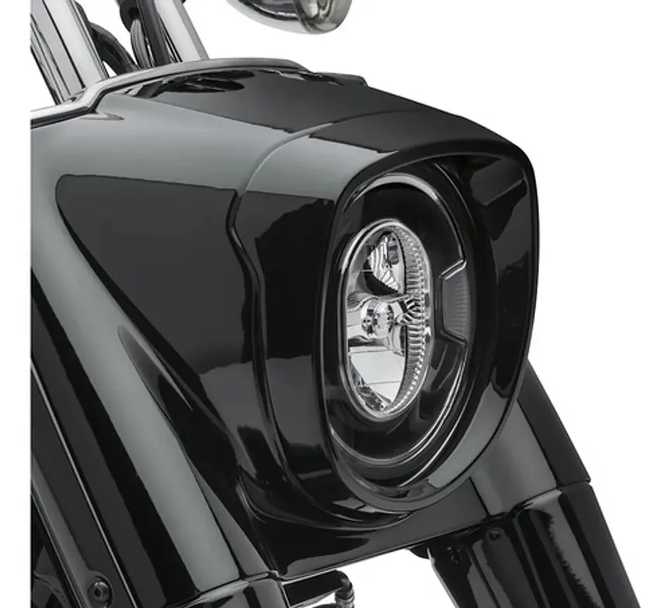 Harley-davidson 2018+ Softail Fat Boy Nacelle Kit Black 1