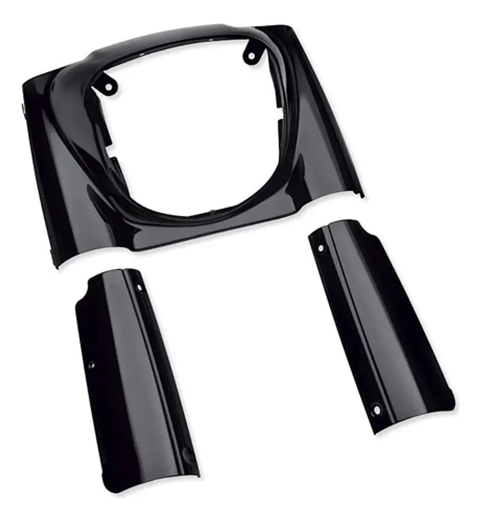 Harley-davidson 2018+ Softail Fat Boy Nacelle Kit Black 2
