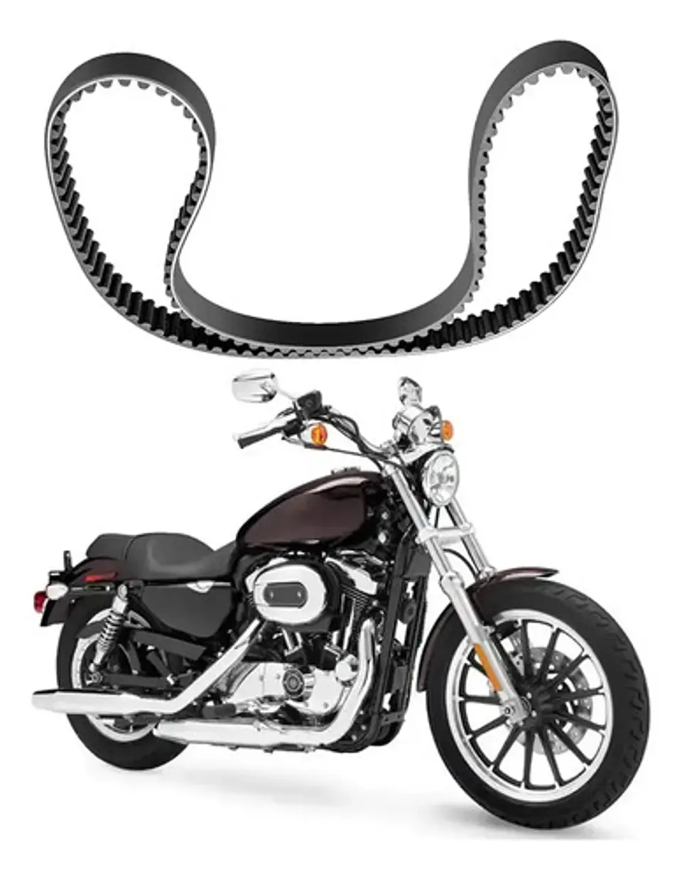 Harley-davidson Drive Belt 128t 40022-91 2