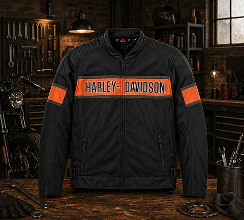 Harley-davidson Trenton Mesh Riding Jacket