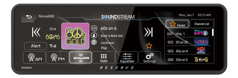 Soundstream Reserve Media Harley-davidson Touring 1998-2013 8