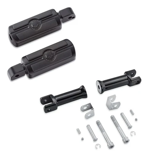 Harley-davidson Softail 18+ Kit Garupa Pedaleiras + Suporte