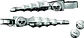 Kuryakyn Skull Zombie Levers Cable Chrome Harley-davidson - Thumbnail 1