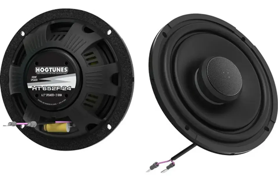 Hogtunes Speakers 6.5 Fairing Speakers Harley Road/street Preto 3