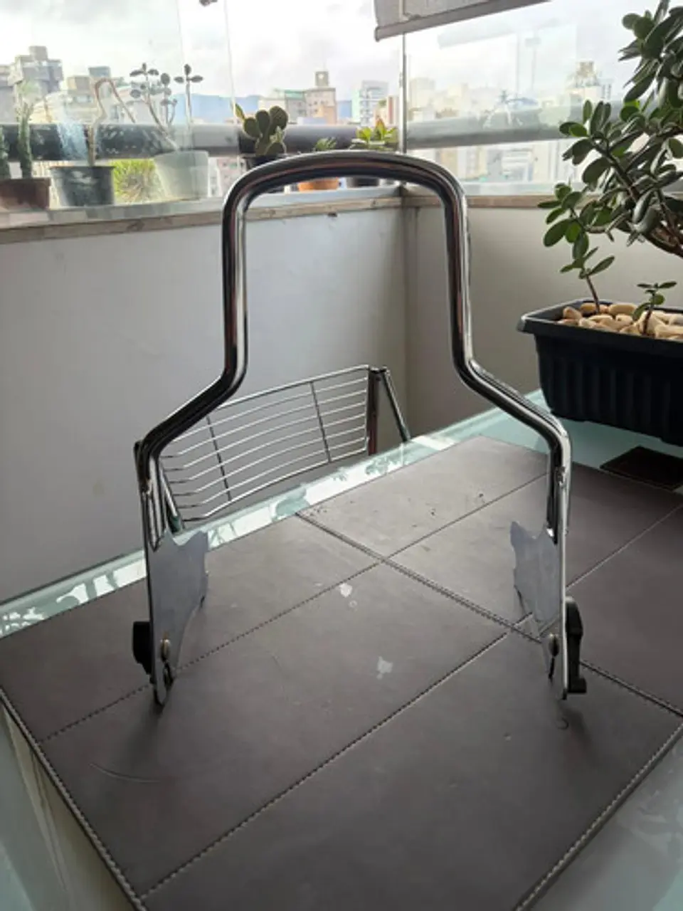 Sissy Bar Encosto Harley-davidson Touring 1997 A 2008 3