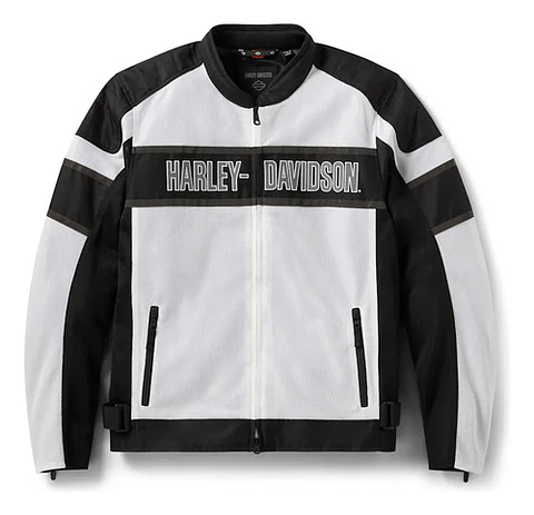 Harley-davidson Men's H-d Trenton Mesh Riding Jacket