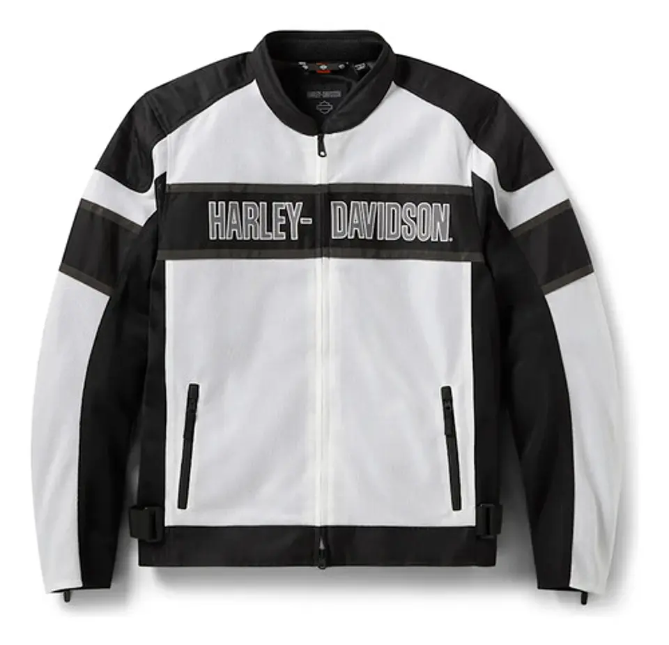 Harley-davidson Men's H-d Trenton Mesh Riding Jacket 1