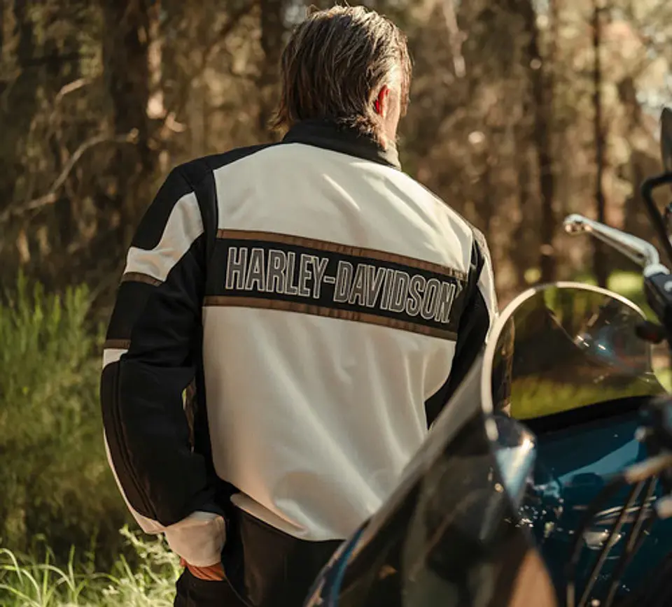 Harley-davidson Men's H-d Trenton Mesh Riding Jacket 3