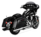 Vance Hines Twin Slash Round Slip-on Chrome Harley-davidson - Thumbnail 4