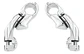 Harley-davidson Short Angled Adjustable Highway Peg Mount - Thumbnail 3