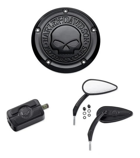 Harley-davidson Willie G Skull Black Kit Softail 2019+