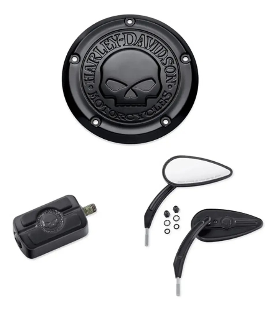 Harley-davidson Willie G Skull Black Kit Softail 2019+ 1