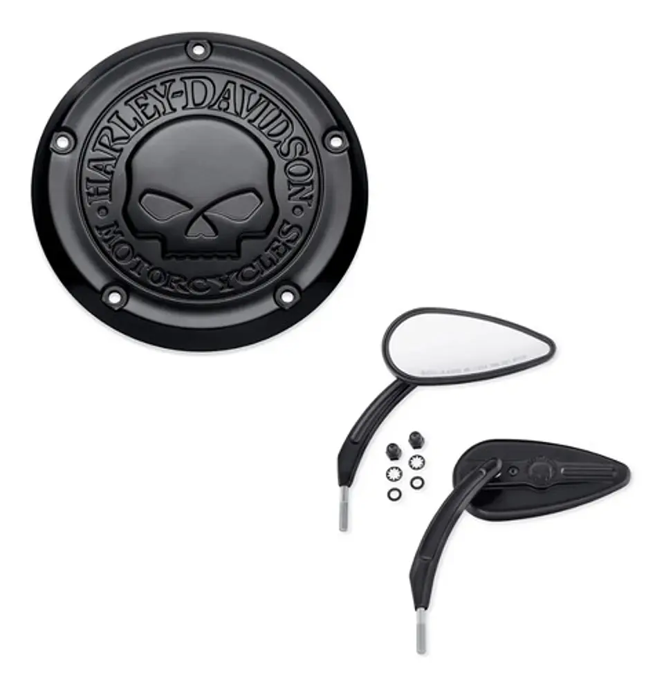 Harley-davidson Willie G Skull Black Kit Softail 2019+ 1