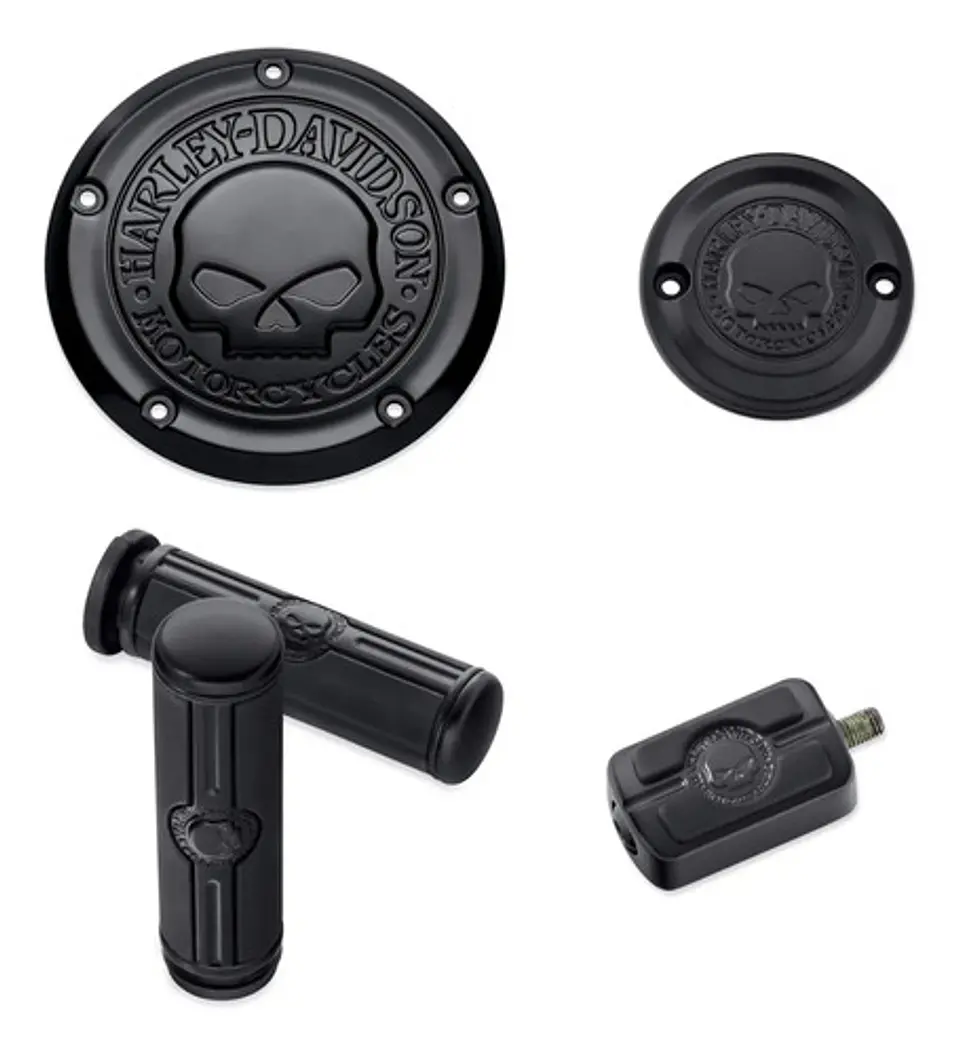Harley-davidson Willie G Skull Black Kit Softail 2019+ 1