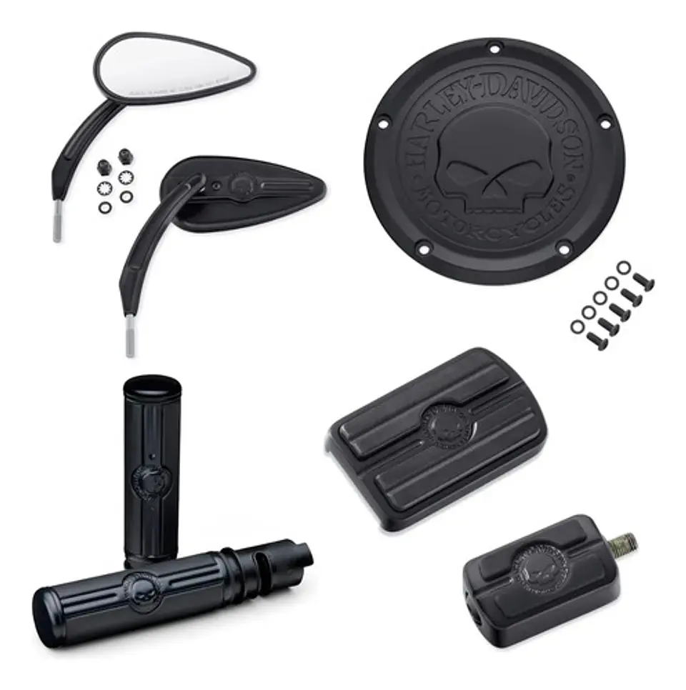 Harley-davidson Willie G Skull Black Kit Touring 2023+ 1