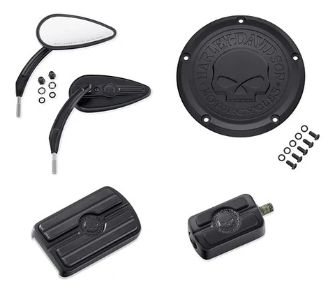 Harley-davidson Willie G Skull Black Kit Touring 2016+