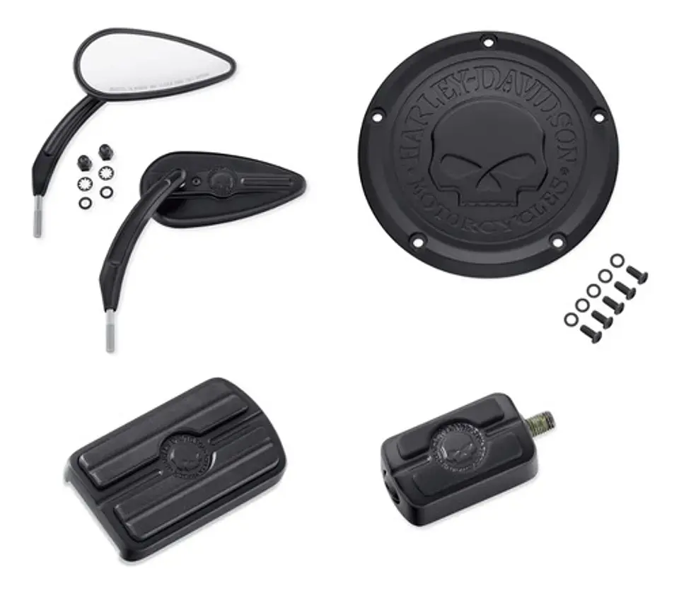 Harley-davidson Willie G Skull Black Kit Touring 2016+ 1
