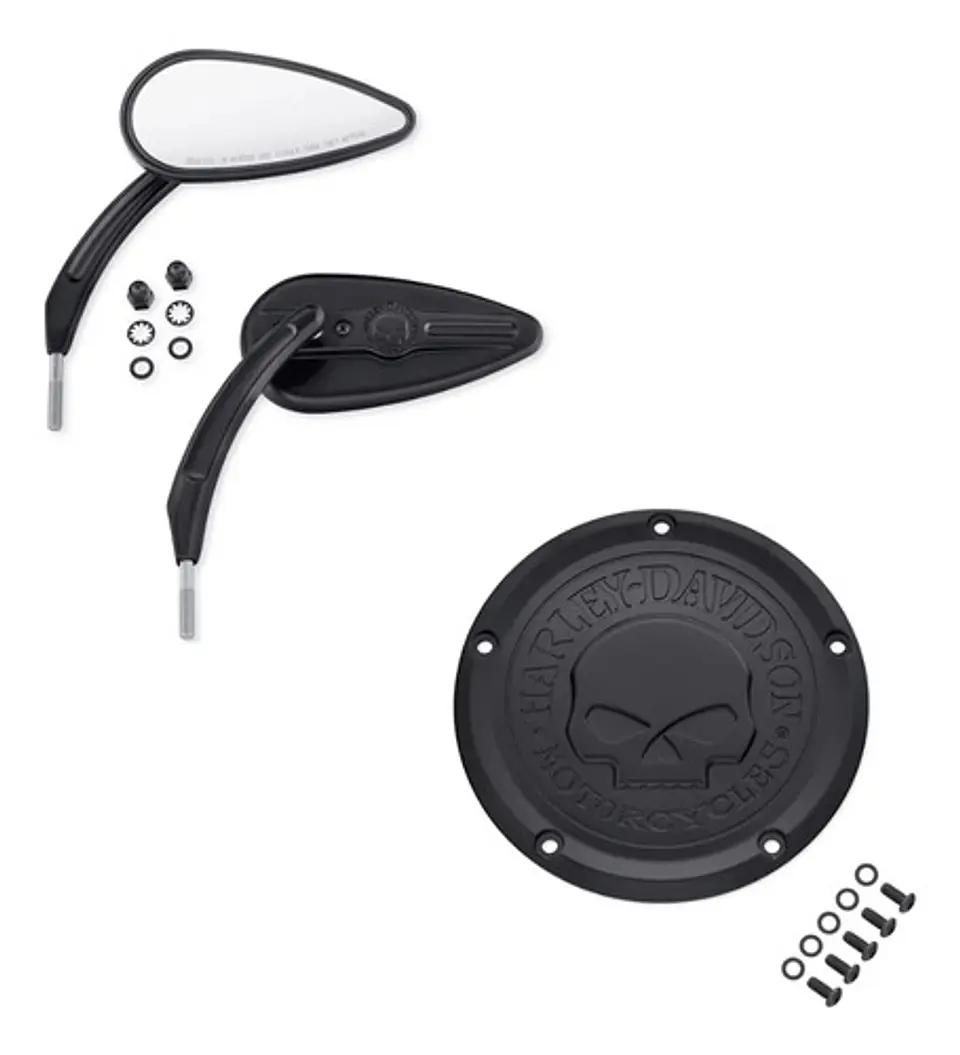 Harley-davidson Willie G Skull Black Kit Touring 2016+ 1