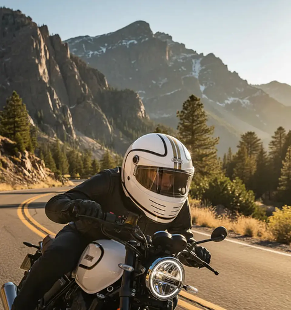 Simpson M62 Carbon Bandit Helmet 9