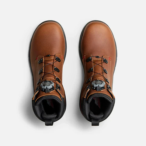 Red Wing Ironflex Men 6 Waterproof Boa Safety Toe Boot