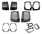 Hertz Sx690neo 6x9 Speakers + Saddlebag Lid Cut Kit Harley - Thumbnail 3