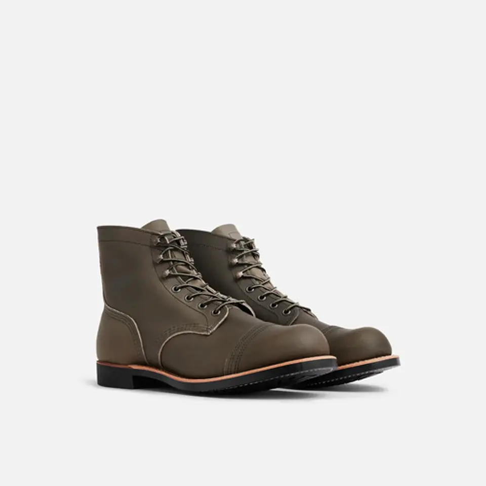 Red Wing Iron Ranger Men 6-inch Boot Leather 5