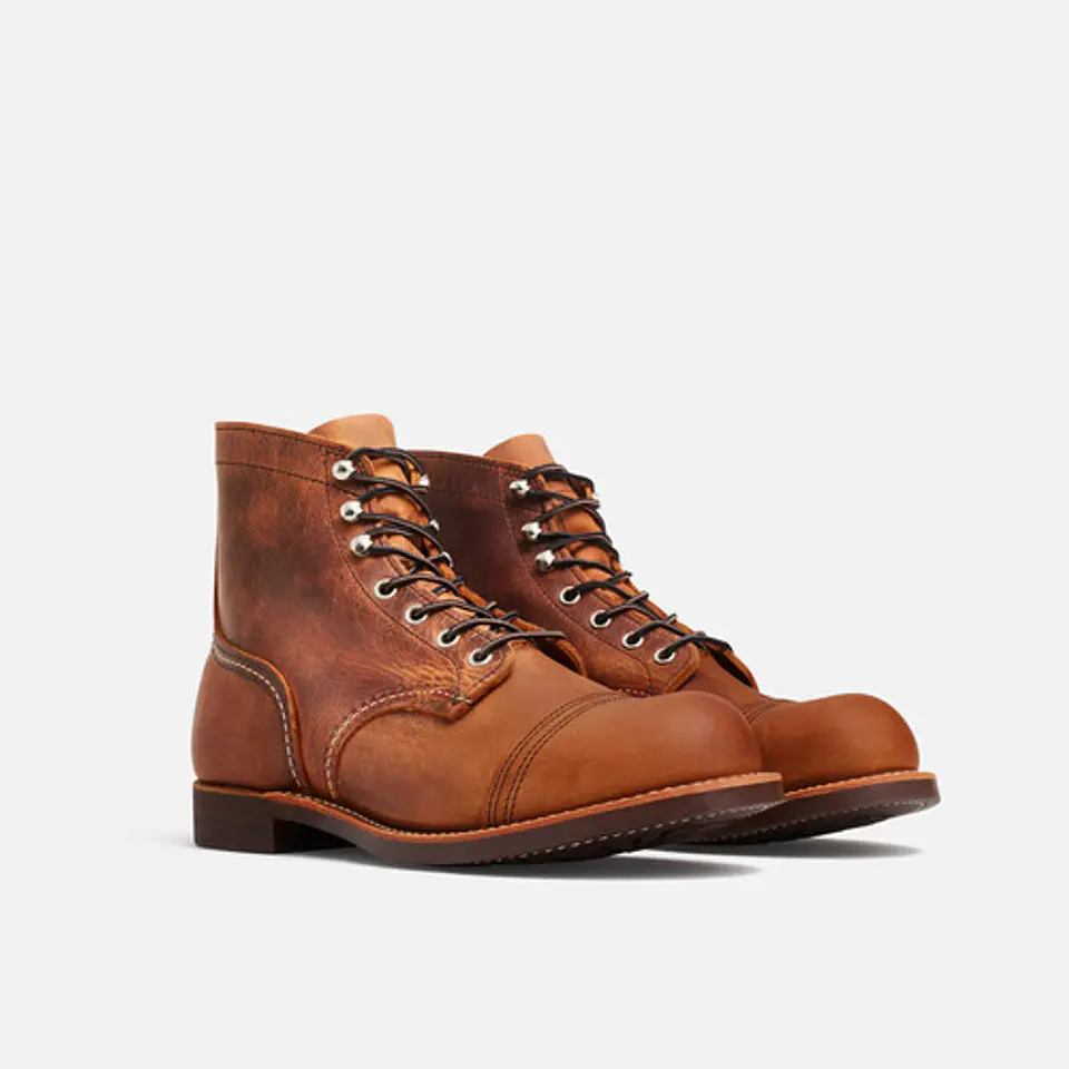 Red Wing Iron Ranger Men 6-inch Boot Leather 8