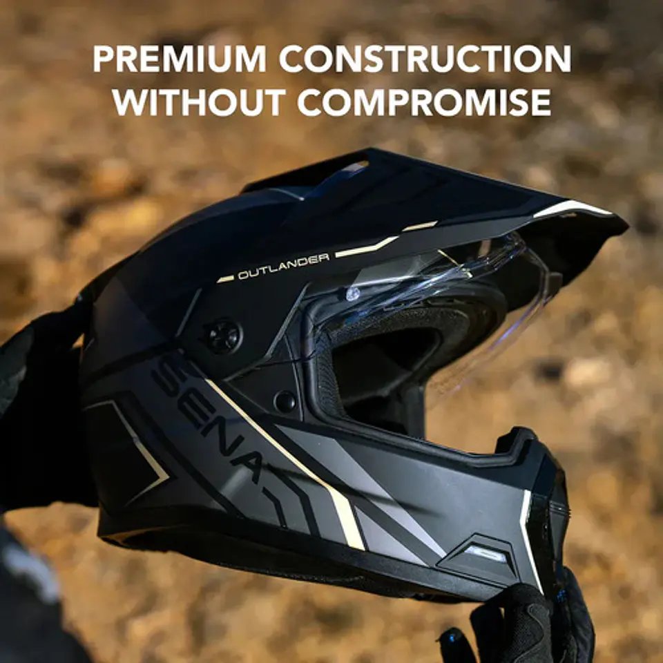 Sena Outlander Versatile Dual Sport Smart Helmet 8