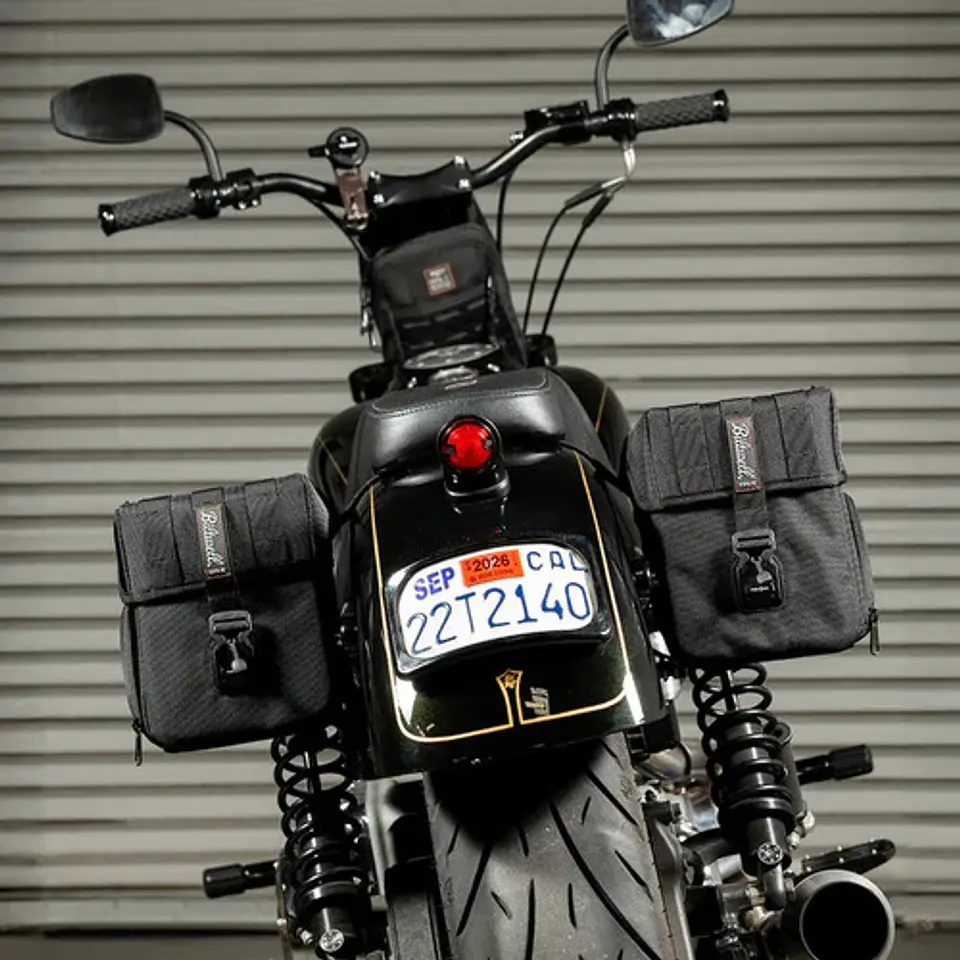 Par De Alforjes Laterais Biltwell Exfil-12 Harley-davidson 6