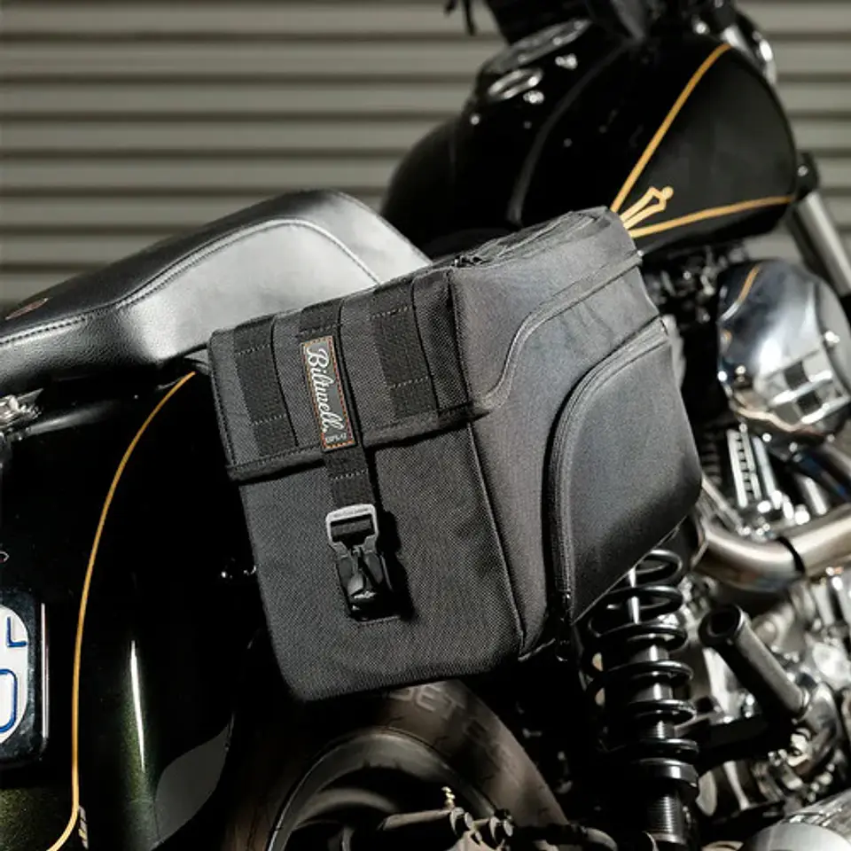 Par De Alforjes Laterais Biltwell Exfil-12 Harley-davidson 7