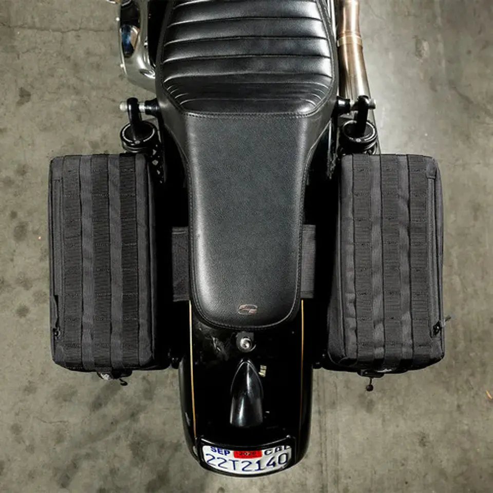 Par De Alforjes Laterais Biltwell Exfil-12 Harley-davidson 8