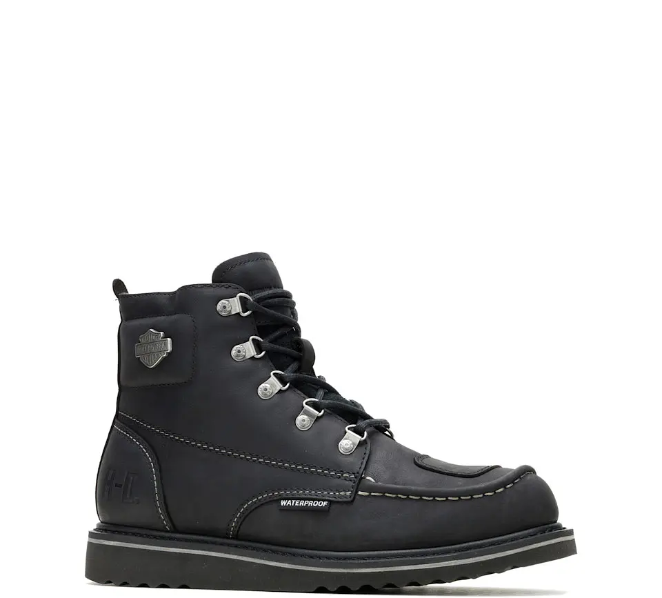 Harley-Davidson Hagerman Bota Couro Masculina Impermeável 3