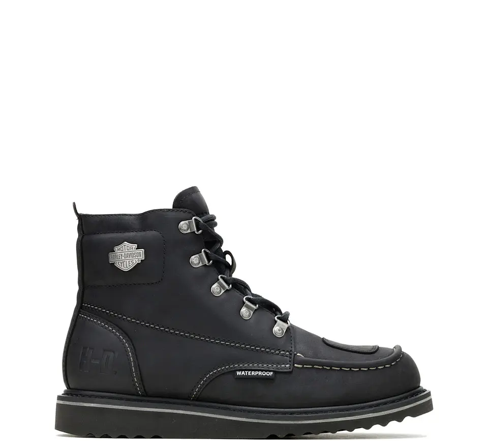 Harley-Davidson Hagerman Bota Couro Masculina Impermeável 5