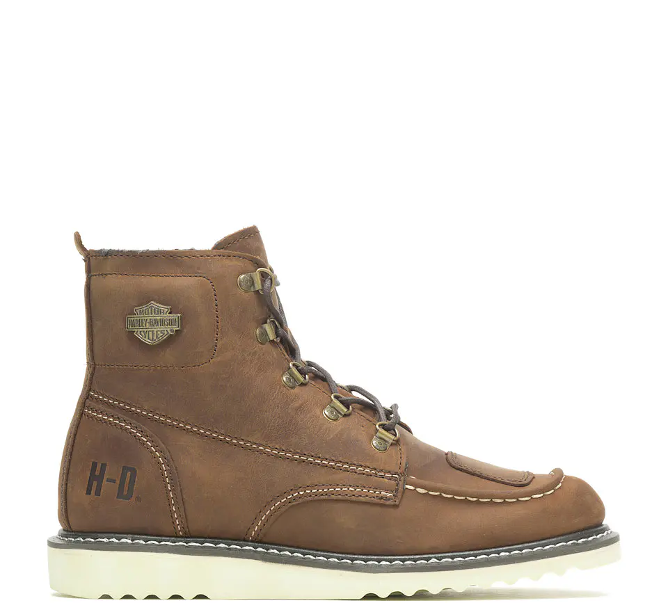 Harley-Davidson Hagerman Bota Couro Masculina Impermeável 7