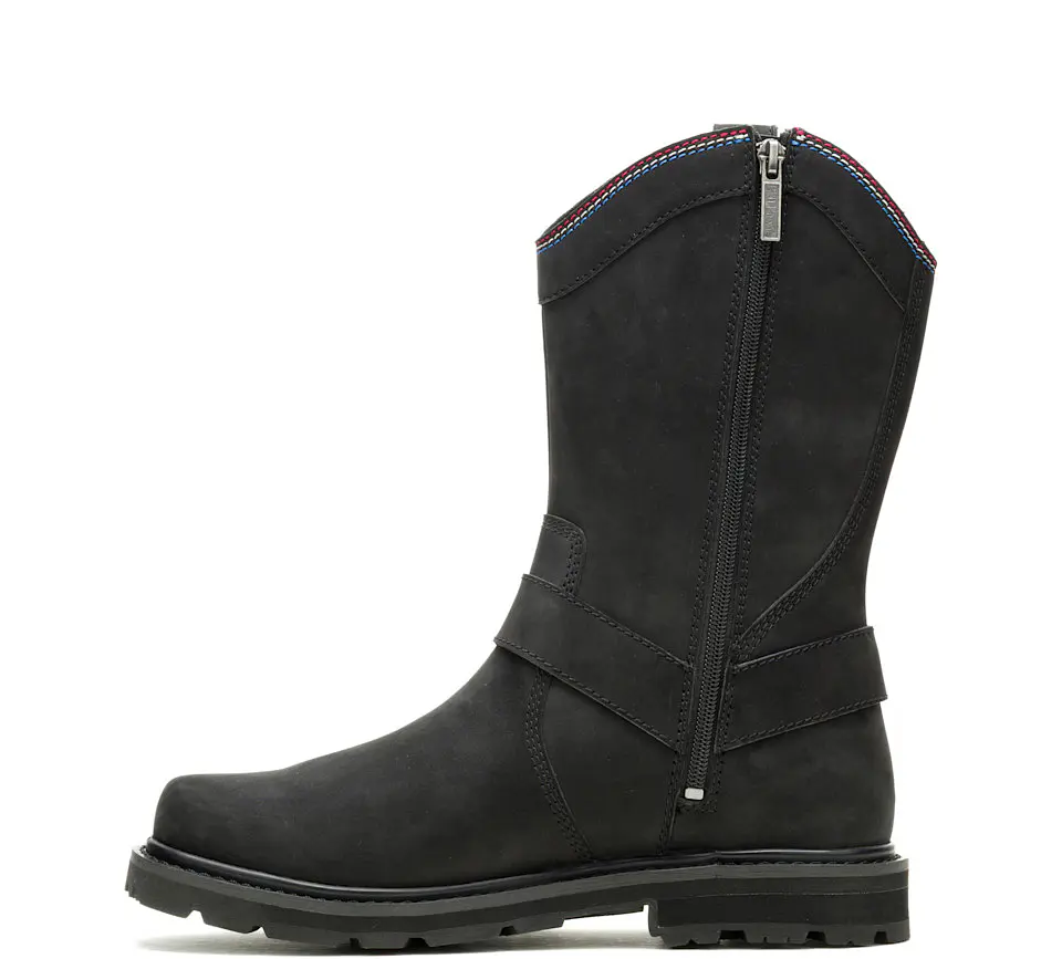 Harley-Davidson Rambert Bota Couro Cano Alto Masculina 4