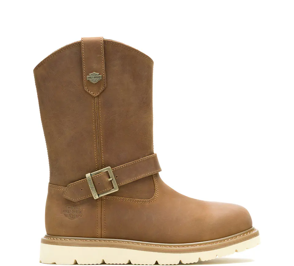 Harley-Davidson Bryson Tan Bota Couro Masculina 1