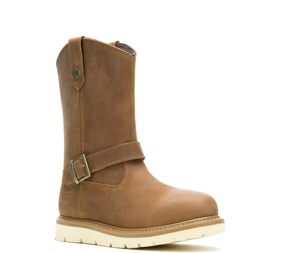 Harley-Davidson Bryson Tan Bota Couro Masculina 2