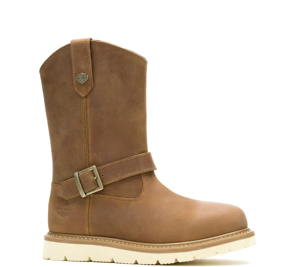 Harley-Davidson Bryson Tan Bota Couro Masculina 4
