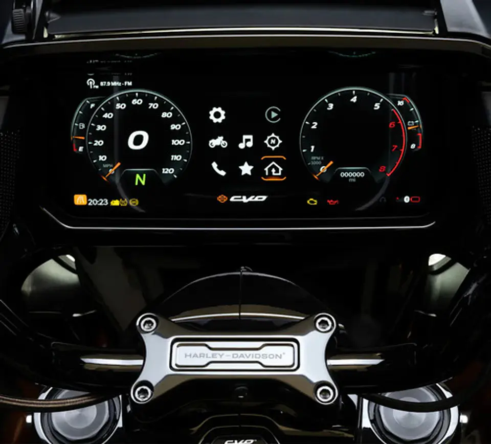 Harley-davidson Integrated Garage Door Opener With Homelink 2