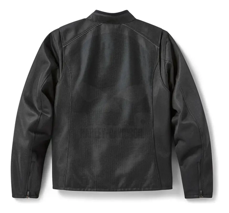 Harley-davidson Men Willie G Skull Mesh Riding Jacket 1